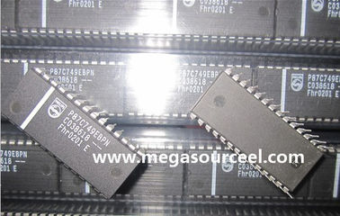 P87C749EBPN - एनएक्सपी सेमीकंडक्टर्स - 80C51 8 बिट microcontroller परिवार 2k / 64 ओटीपी / रोम, 5 चैनल 8 बिट ए / डी, PWM, कम पिन ग