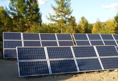 रूफ घर सौर ऊर्जा शुद्ध साइन लहर जनरेटर / 6kW सौर प्रणाली के लिए प्रणाली