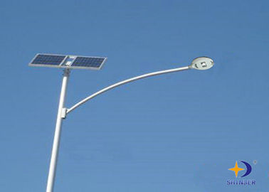 100 वाट एलईडी सौर स्ट्रीट लाइट बीम के साथ 0 - 90 डिग्री कोण / ध्रुव सफेद