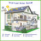 तीन चरण इन्वर्टर ग्रिड घर के लिए सौर ऊर्जा प्रणाली 10KW बंधी
