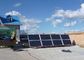 औद्योगिक ऑन / ऑफ ग्रिड हाइब्रिड सौर ऊर्जा प्रणाली सौर ऊर्जा पैनलों के साथ रूफ