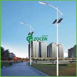 112W 14400LM 6500 कश्मीर सौर पैनल स्ट्रीट मेन रोड 12M ध्रुव के लिए रोशनी