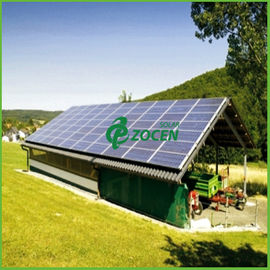 220V 10KW पावर ग्रिड के बिना ग्रिड सोलर पावर सिस्टम बंद अकेले खड़े