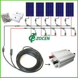 500W एयर कंडीशनर / बैटरी समर्थित साथ फ्रिज बंद ग्रिड सौर ऊर्जा प्रणालियों