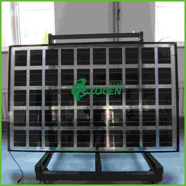 100Wp BIPV तीव्र विरोधी चिंतनशील कोटिंग सौर पैनलों Monocrystalline के लिए डेरा डाले / होम