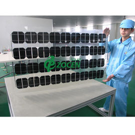 उच्च क्षमता टुकड़े टुकड़े में छत तीव्र Monocrystalline सौर पैनलों 265w 36v