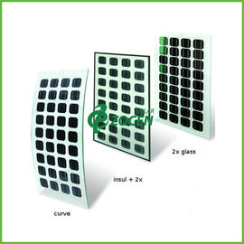 उच्च क्षमता टुकड़े टुकड़े में छत तीव्र Monocrystalline सौर पैनलों 265w 36v