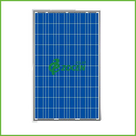 पावर स्टेशन के लिए 230W कम लौह उच्च ट्रांसमिशन Polycrystalline सौर पैनलों