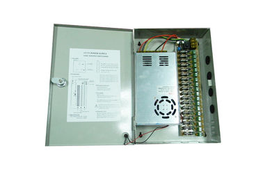 DC12V 30A विनियमित सीसीटीवी कैमरा बिजली की आपूर्ति वितरण 18-चैनल