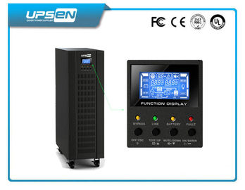 निर्देशयोग्य ऑनलाइन यूपीएस बिजली की आपूर्ति 15KVA 20KVA 3/1 चरण SNMP / यूएसबी / RS232 बंदरगाह