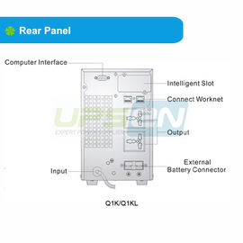 ब्लू एलसीडी डिजिटल प्रदर्शन के साथ 1KVA / 2KVA / 3KVA स्मार्ट यूपीएस बिजली की आपूर्ति