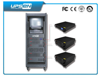 एकल चरण 1KVA / 2KVA 3KVA डबल रूपांतरण ऑनलाइन यूपीएस रैक प्रकार सर्वर के लिए / डाटा केंद्र