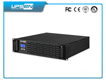 110V / 120Vac रैक घुड़सवार लंबे समय क्रम 1kva के साथ यूपीएस सिस्टम - 10kva