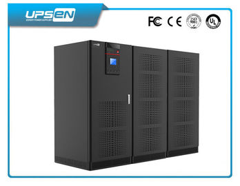 400KVA / 360KW 0.9 पीएफ कम आवृत्ति ऑनलाइन यूपीएस 3 6 पीढ़ी डीएसपी नियंत्रण टेक के साथ चरण
