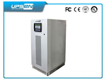 साथ एलईडी / एलसीडी डिस्प्ले 380V / 400V / 415V कम आवृत्ति ऑनलाइन यूपीएस 10KVA