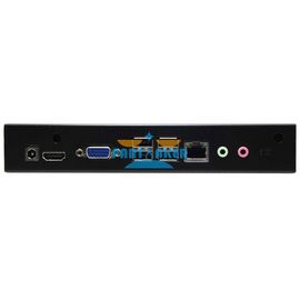 आरजे 45 HDMI वीजीए वायरलेस मिनी पीसी लैन बंदरगाह N370 के साथ Celeron 1037U कम बिजली कंप्यूटर