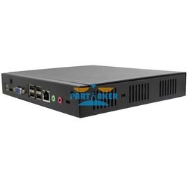 आरजे 45 HDMI वीजीए वायरलेस मिनी पीसी लैन बंदरगाह N370 के साथ Celeron 1037U कम बिजली कंप्यूटर