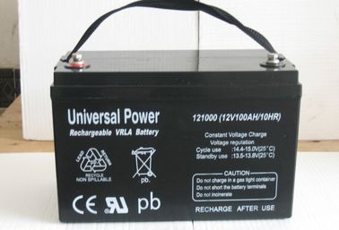 सील एजीएम दीप साइकिल लीड एसिड बैटरी 12V 100Ah / एमएफ इन्वर्टर बैटरी