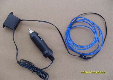 4 मिमी / 5 मिमी Electroluminescent दरवाजा और दीवार के लिए डीसी 12V इन्वर्टर के साथ एल तार एलईडी