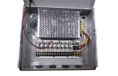12 वी 5Amps सीसीटीवी बिजली की आपूर्ति बॉक्स 9 चैनल, सीसीटीवी कैमरा बिजली की आपूर्ति