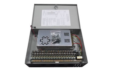 12VDC 300W सीसीटीवी पावर आईपी कैमरा, EN55011 कक्षा बी के लिए 50Hz / 60Hz आपूर्ति