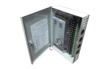 12VDC 300W सीसीटीवी पावर आईपी कैमरा, EN55011 कक्षा बी के लिए 50Hz / 60Hz आपूर्ति