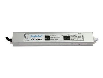2500mA 12 वी डीसी 30W निविड़ अंधकार एलईडी चालक / IP68 एलईडी बिजली की आपूर्ति EPA8270C