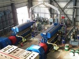 Genset विद्युत संयंत्र पानी कूल्ड डीजल जेनरेटर 11के वी 750 Rpm