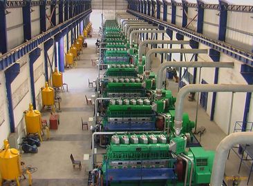 10 * 2000kW 11के वी Genset बिजली संयंत्र ध्वनिरहित डीजल सेट जनरेट कर रहा है के साथ